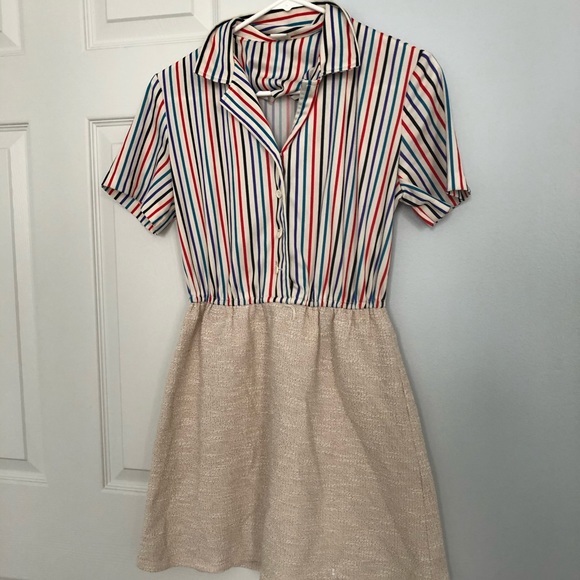 Vintage Striped Dress - Picture 2 of 6